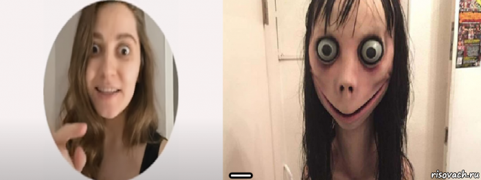  _, Мем МОМО DETECTED on REAL LIFE