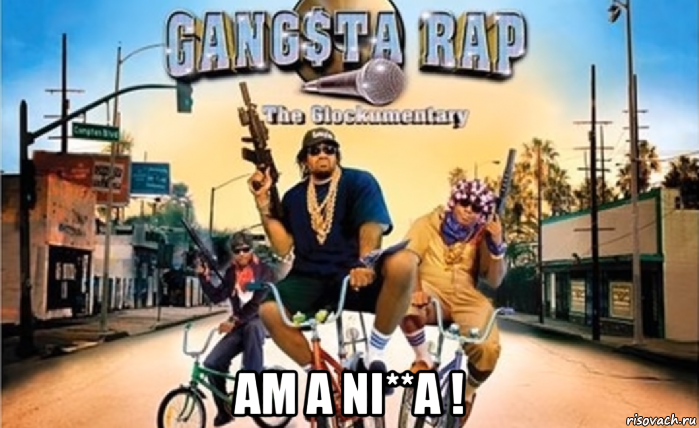  am a ni**a !
