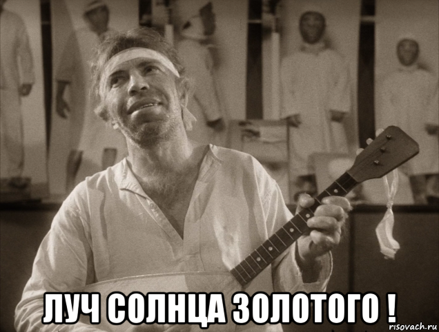 луч солнца золотого !, Мем ШАРИКОВ
