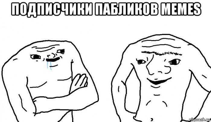 подписчики пабликов memes , Мем Тупицы