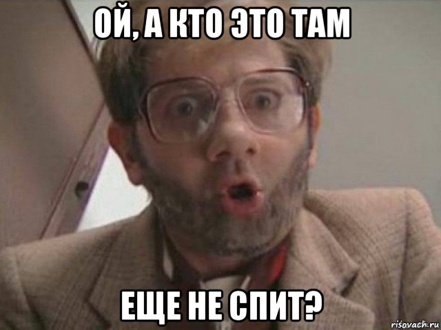 ой, а кто это там еще не спит?, Мем А кто это Сделал