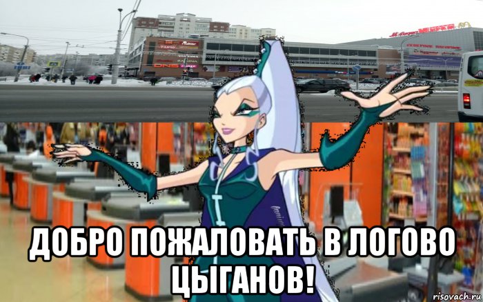  добро пожаловать в логово цыганов!, Мем Айси в моле