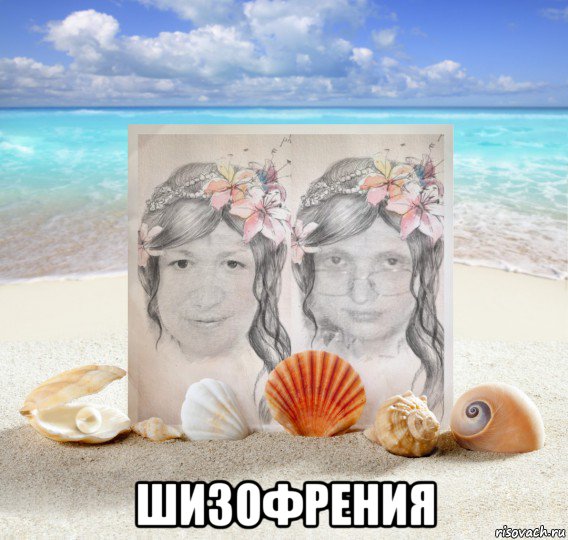  шизофрения, Мем Портрет двух умных Фей