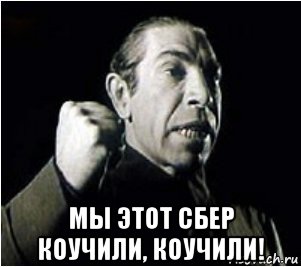  мы этот сбер коучили, коучили!