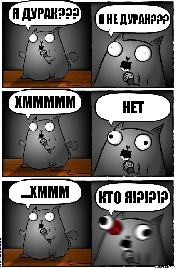 Я дурак??? Я не дурак??? Хммммм Нет ...ХМММ КТО Я!?!?!?