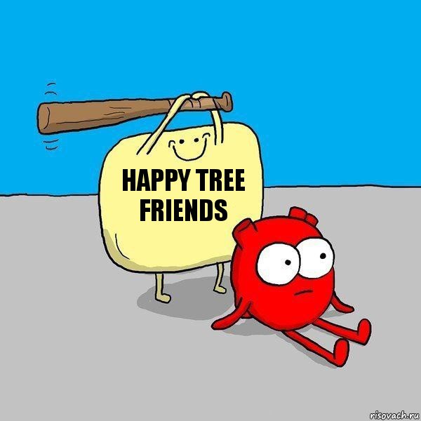 Happy tree friends, Комикс   Удар по сердцу