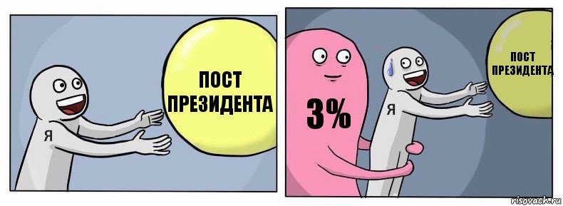 Пост президента 3% Пост президента, Комикс Я и жизнь