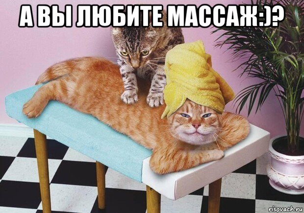 а вы любите массаж:)? 