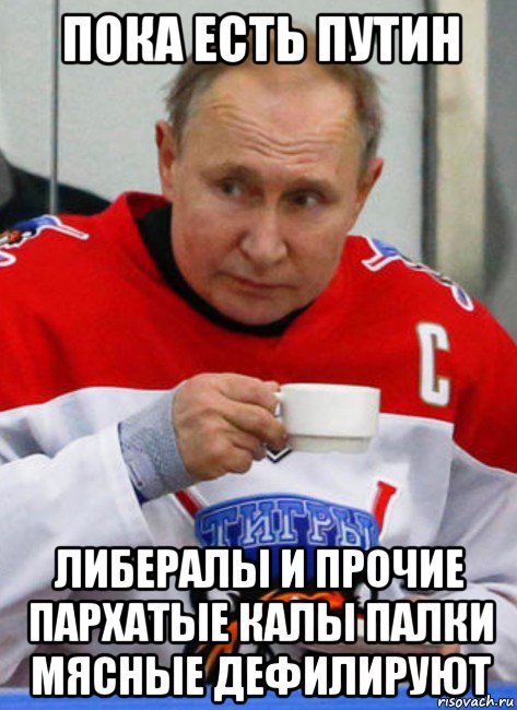 пока есть путин либералы и прочие пархатые калы палки мясные дефилируют, Мем Апву