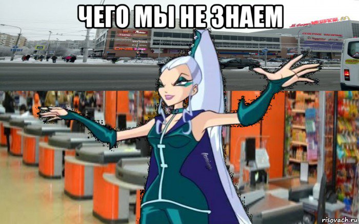 чего мы не знаем , Мем Айси в моле