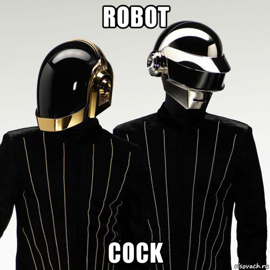 robot cock, Мем Daft punk