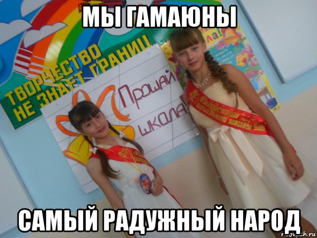 мы гамаюны самый радужный народ, Мем Гамаюны