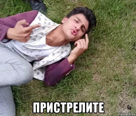  пристрелите, Мем Какое то дерьмо валяется
