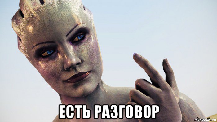  есть разговор, Мем Liara