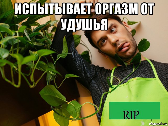 испытывает оргазм от удушья , Мем MAAXIM Коралхуёв