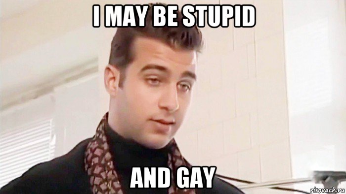 i may be stupid and gay, Мем Мамонт