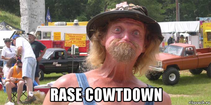  rase cowtdown, Мем Redneck