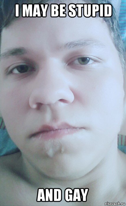 i may be stupid and gay, Мем Алон