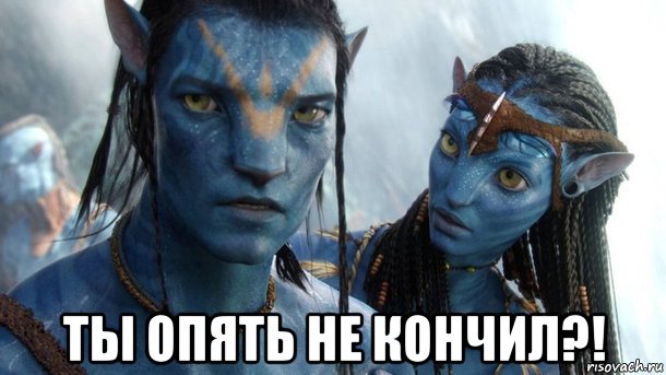  ты опять не кончил?!, Мем АВАТАР