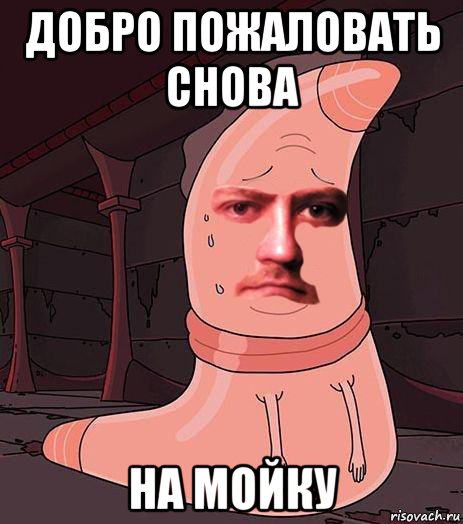 добро пожаловать снова на мойку