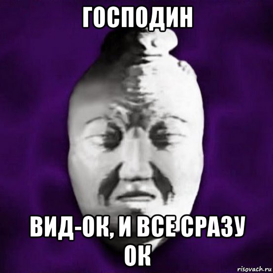 господин вид-ок, и все сразу ок, Мем Господин ВИД-ОК