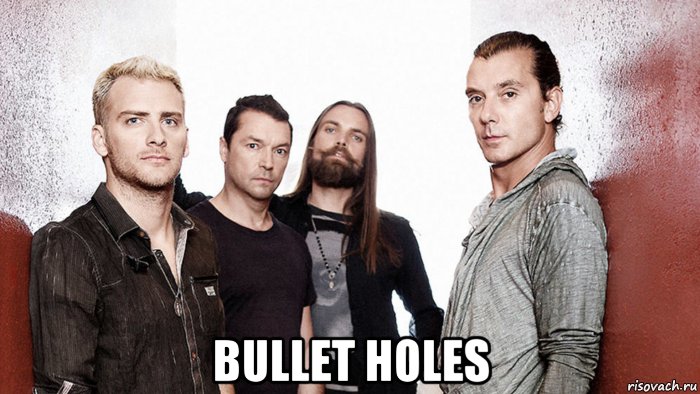  bullet holes, Мем Группа Bush