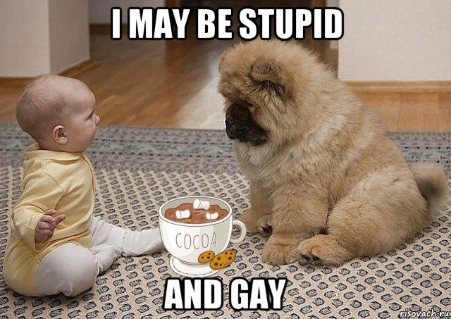 i may be stupid and gay, Мем Кофе будешь