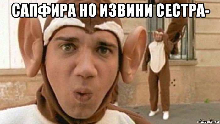 сапфира но извини сестра- , Мем Monkeys