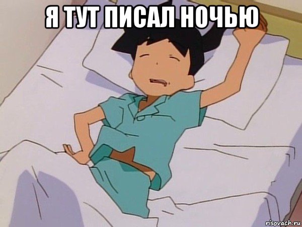 я тут писал ночью , Мем Sleepy Ikki