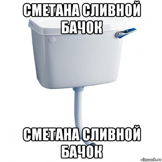 сметана сливной бачок сметана сливной бачок, Мем Сметана сливной бвчок