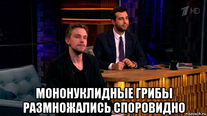  мононуклидные грибы размножались споровидно, Мем Ванечка