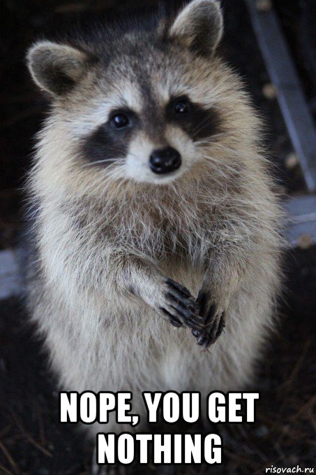  nope, you get nothing, Мем Чихпыхчик