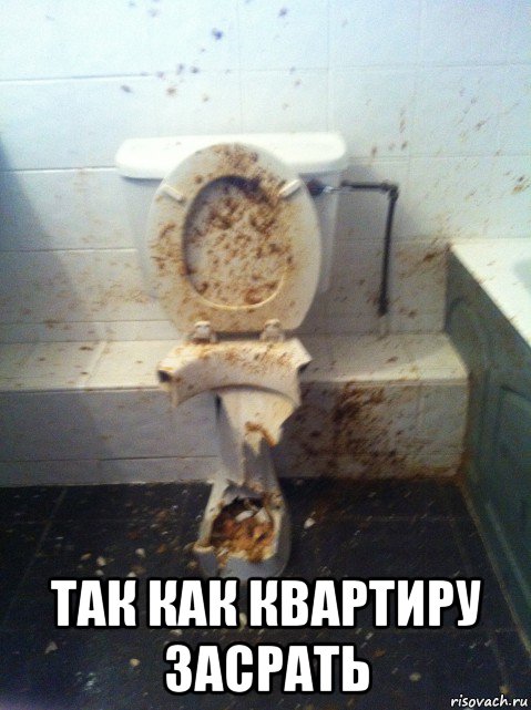  так как квартиру засрать, Мем Дарт Ватерклозет бомбануло