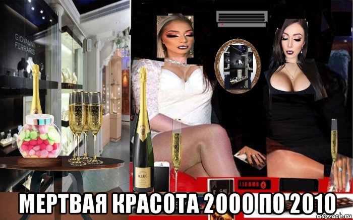  мертвая красота 2000 по 2010, Мем Дом восковых фигур