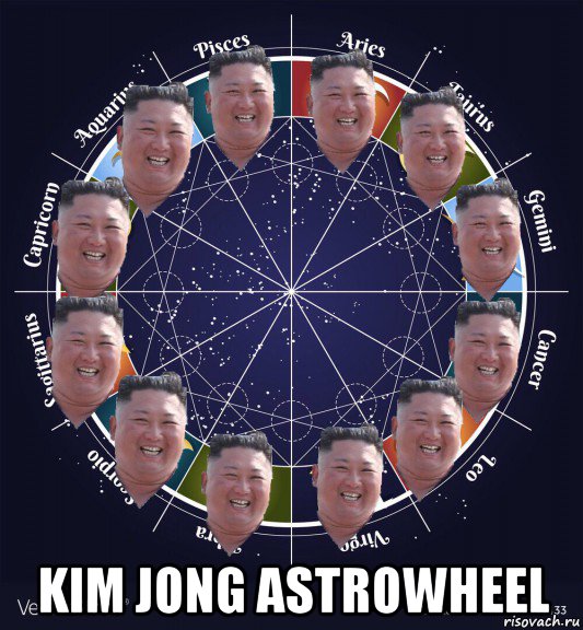  kim jong astrowheel