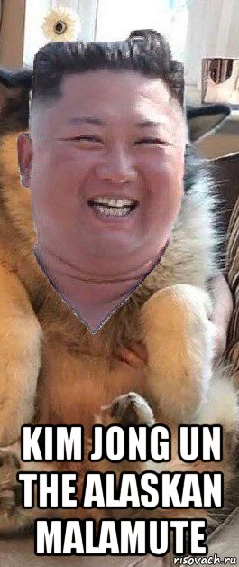  kim jong un the alaskan malamute