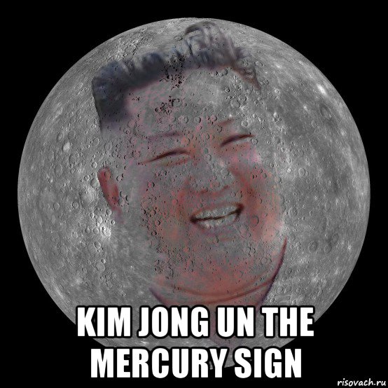  kim jong un the mercury sign, Мем Kim Jong Un Mercury