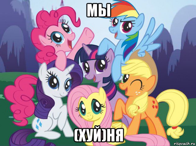 мы (хуй)ня, Мем My little pony