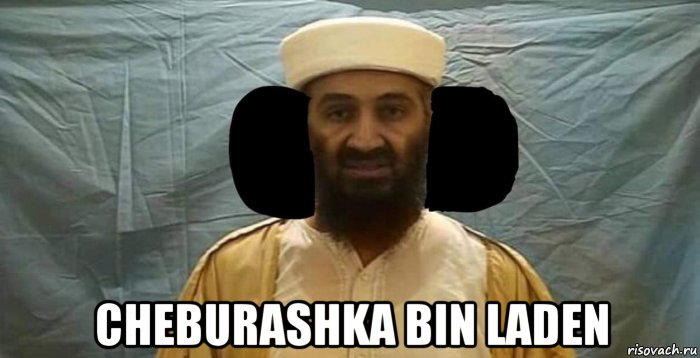  cheburashka bin laden, Мем Осама Бин Ладен с ушами чебурашки