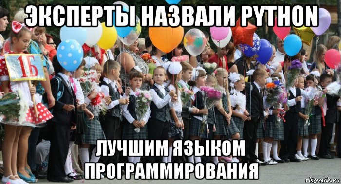 эксперты назвали python лучшим языком программирования, Мем Python