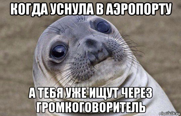 когда уснула в аэропорту а тебя уже ищут через громкоговоритель