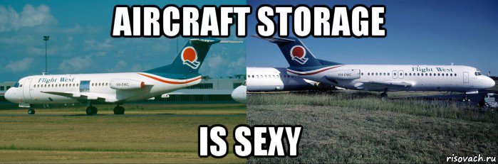 aircraft storage is sexy