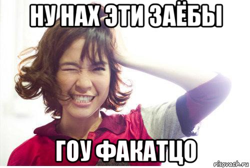 ну нах эти заёбы гоу факатцо, Мем Йанин