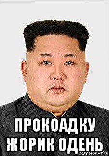  прокоадку жорик одень, Мем Ын