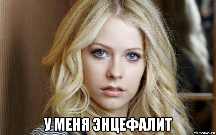  у меня энцефалит, Мем Avril Lavigne