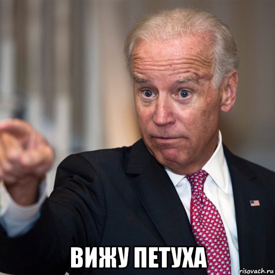  вижу петуха, Мем Байден