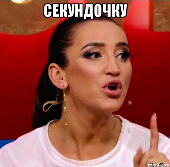 секундочку , Мем Бузова