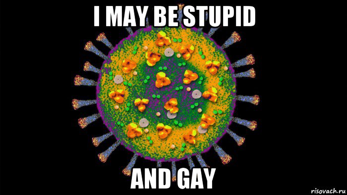 i may be stupid and gay, Мем Coronaviridae SARS-Cov3