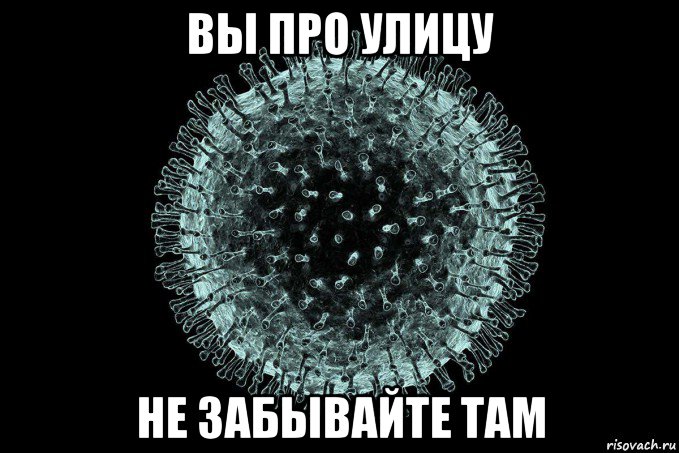 вы про улицу не забывайте там, Мем Coronaviridae