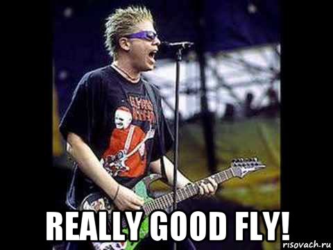  really good fly!, Мем Dexter Holland
